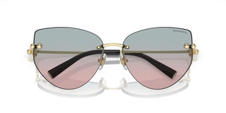 Tiffany & Co. TF 3096 women Gold Butterfly Sunglasses
