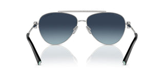 Tiffany & Co. Tf 3101b Women Silver Pilot Sunglasses
