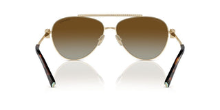 Tiffany & Co. Tf 3101b Women Gold Pilot Sunglasses