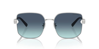 Tiffany & Co. Tf 3105d Women Silver Oversize Sunglasses