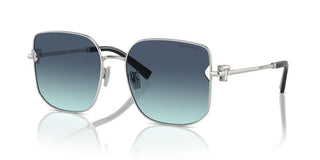 Tiffany & Co. TF 3105D women Silver Oversize Sunglasses