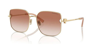 Tiffany & Co. Tf 3105d Women Gold Oversize Sunglasses