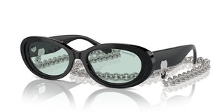 Tiffany & Co. Tf 4221 Women Black Oval Sunglasses