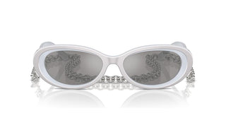 Tiffany & Co. Tf 4221 Women Silver Oval Sunglasses
