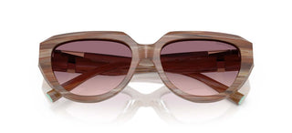 Tiffany & Co. TF 4238U women Brown Cat Eye Sunglasses