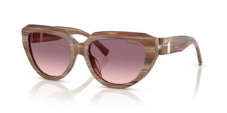 Tiffany & Co. TF 4238U women Brown Cat Eye Sunglasses
