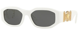 Versace THE CLANS VE 4361 unisex White Geometric Sunglasses
