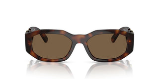 Versace The Clans Ve 4361 Unisex Havana Geometric Sunglasses