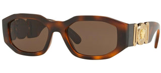 Versace THE CLANS VE 4361 unisex Havana Geometric Sunglasses