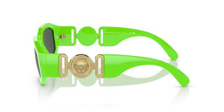 Versace The Clans Ve 4361 Unisex Green Geometric Sunglasses