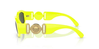 Versace The Clans Ve 4361 Unisex Yellow Geometric Sunglasses