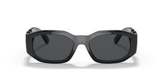 Versace The Clans Ve 4361 Unisex Black Geometric Sunglasses