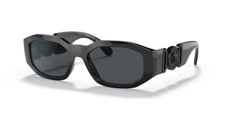 Versace The Clans Ve 4361 Unisex Black Geometric Sunglasses