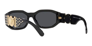 Versace The Clans Ve 4361 Men Black Geometric Sunglasses