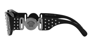 Versace The Clans Ve 4361 Men Black Geometric Sunglasses