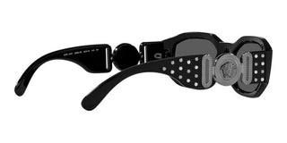 Versace The Clans Ve 4361 Men Black Geometric Sunglasses