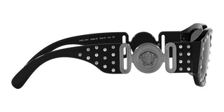 Versace The Clans Ve 4361 Men Black Geometric Sunglasses