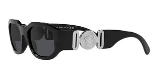 Versace THE CLANS VE 4361 men Black Geometric Sunglasses