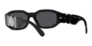 Versace THE CLANS VE 4361 men Black Geometric Sunglasses