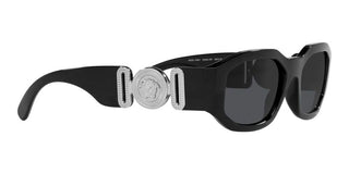 Versace THE CLANS VE 4361 men Black Geometric Sunglasses