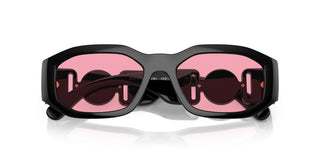 Versace The Clans Ve 4361 Men Black Geometric Sunglasses