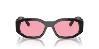 Versace The Clans Ve 4361 Men Black Geometric Sunglasses