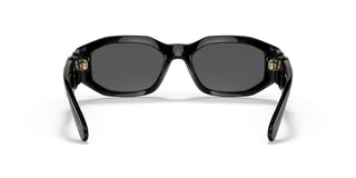 Versace The Clans Ve 4361 Unisex Black Geometric Sunglasses