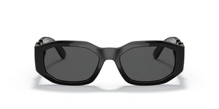 Versace The Clans Ve 4361 Unisex Black Geometric Sunglasses