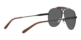 Ralph Lauren THE COUNRTYMAN RL 7078 men Black Pilot Sunglasses