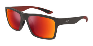 Maui Jim The Flats Mj0897s Unisex Grey Squared Sunglasses