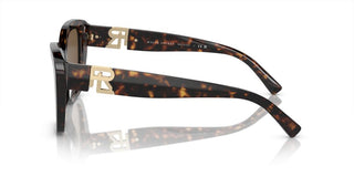 Ralph Lauren THE ISABEL RL 8216U women Havana Butterfly Sunglasses