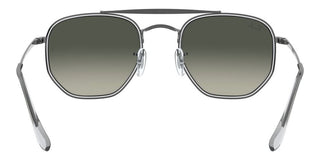Ray-Ban THE MARSHAL II RB 3648M unisex Ruthenium Pilot Sunglasses