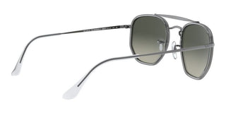 Ray-Ban THE MARSHAL II RB 3648M unisex Ruthenium Pilot Sunglasses