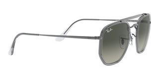 Ray-Ban THE MARSHAL II RB 3648M unisex Ruthenium Pilot Sunglasses