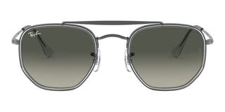Ray-Ban THE MARSHAL II RB 3648M unisex Ruthenium Pilot Sunglasses
