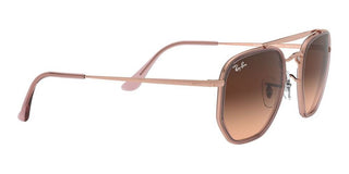 Ray-Ban THE MARSHAL II RB 3648M unisex Rose gold Pilot Sunglasses