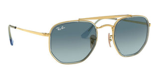 Ray-Ban THE MARSHAL II RB 3648M unisex Gold Pilot Sunglasses
