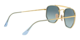 Ray-Ban THE MARSHAL II RB 3648M unisex Gold Pilot Sunglasses