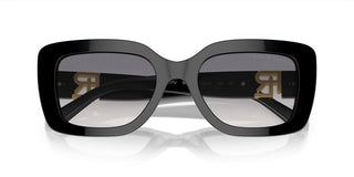 Ralph Lauren THE NIKKI RL 8217U women Black Geometric Sunglasses