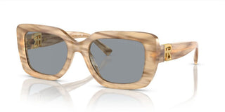 Ralph Lauren THE NIKKI RL 8217U women Brown Geometric Sunglasses