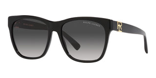Ralph Lauren THE RICKY II RL 8212 women Black Squared Sunglasses