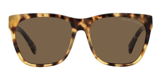 Ralph Lauren THE RICKY II RL 8212 women Havana Squared Sunglasses