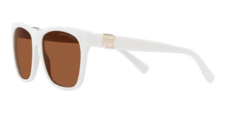 Ralph Lauren THE RICKY II RL 8212 women White Squared Sunglasses