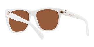Ralph Lauren THE RICKY II RL 8212 women White Squared Sunglasses