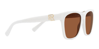 Ralph Lauren THE RICKY II RL 8212 women White Squared Sunglasses