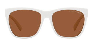 Ralph Lauren THE RICKY II RL 8212 women White Squared Sunglasses