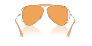 Ray-ban The Shooter By Dolce&gabbana Rb 3138m Unisex Gold Pilot Sunglasses