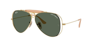 Ray-Ban THE SHOOTER BY DOLCE&GABBANA RB 3138M unisex Gold Pilot Sunglasses