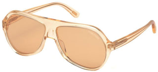 Tom Ford THOMAS FT 0732 unisex Yellow Pilot Sunglasses