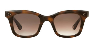 GARRETT LEIGHT THOMPSON SUN unisex Havana Squared Sunglasses